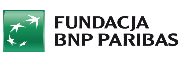 grafika zawierająca logo i tekst "fundacja bnp paribas"