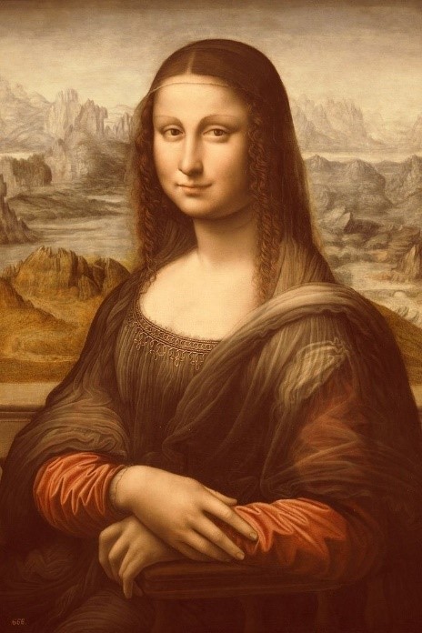 Obraz pod tytułem "Mona Lisa"