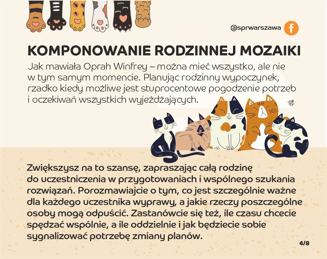 Komponowanie rodzinnej mozaiki. Jak mawiała Oprah Winfrey - można mieć wszystko, ale nie w tym samym momencie. Planując rodzinny wypoczynek, rzadko kiedy możliwe jest stuprocentowe pogodzenie potrzeb i oczekiwań wszystkich wyjeżdzających.