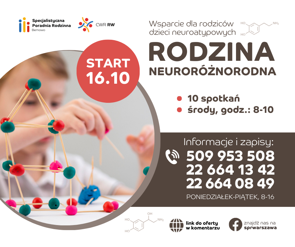 Oferta spotkań wspierających dla rodzicó dzieci neuroatypowych