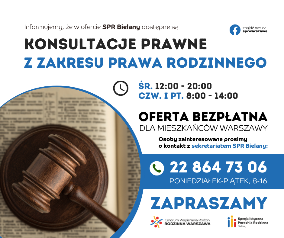 Konsultacje prawne z zakresu prawa rodzinnego - grafika.